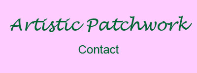 Artistic Patchwork Contact Header